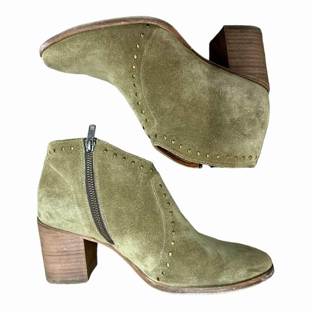Frye Size 9 Nora Stud Zip Short Ankle Boot